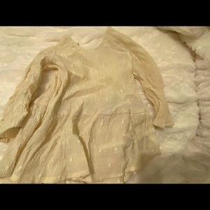 Zara blue blouse 2-3 years and peral zara blouse 3-4 years